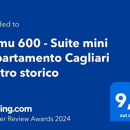 Domu 600 - Suite Mini Appartamento Cagliari Centro Storico Екстериор снимка