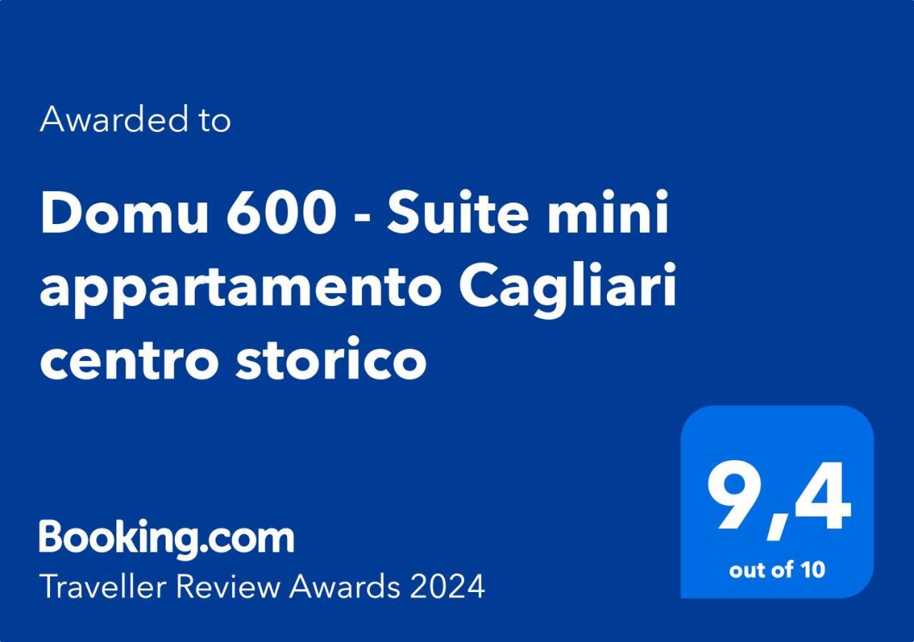 Domu 600 - Suite Mini Appartamento Cagliari Centro Storico Екстериор снимка